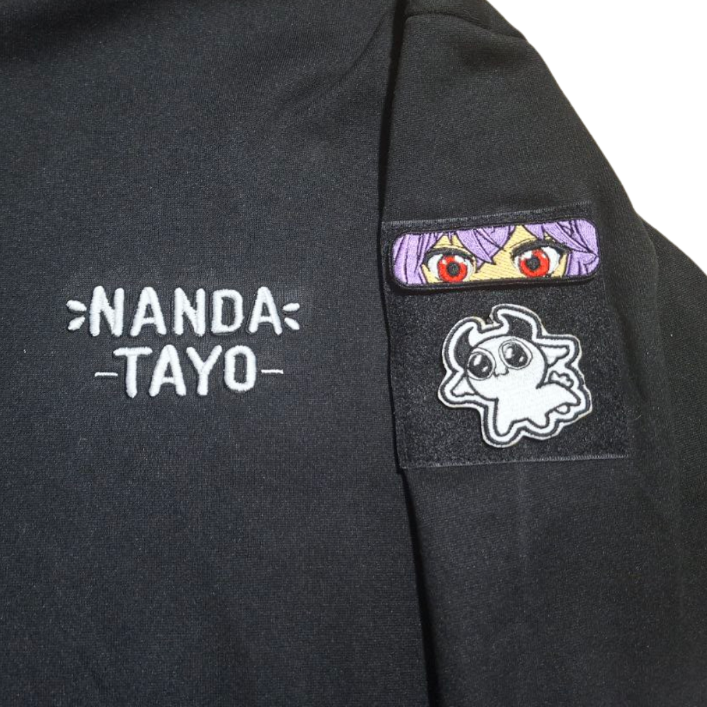 Chaqueta NandaTayo bordada + 2 parches